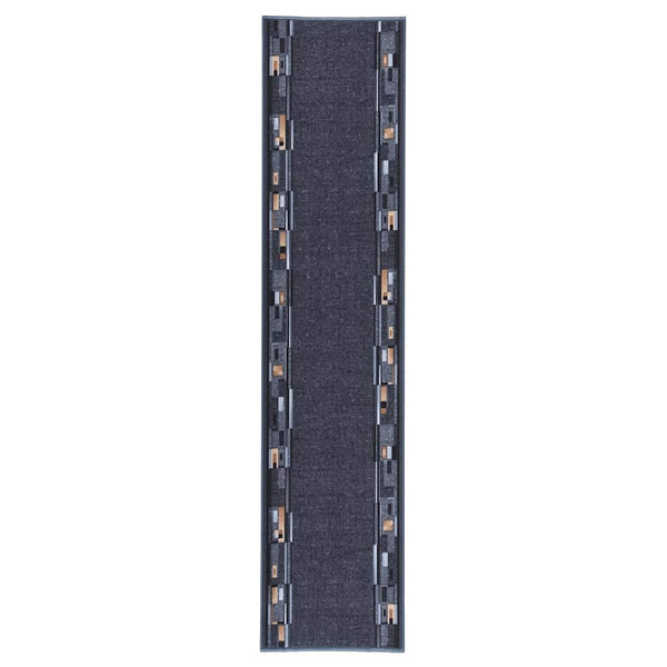 Käytävämatto antrasiitti 100x450 cm liukumaton
