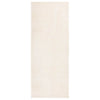 Pehmeänukkainen matto liukumaton 57x150 cm beige