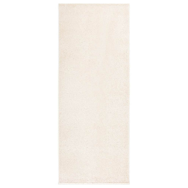 Pehmeänukkainen matto liukumaton 57x150 cm beige