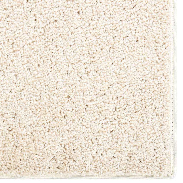Pehmeänukkainen matto liukumaton 67x180 cm beige