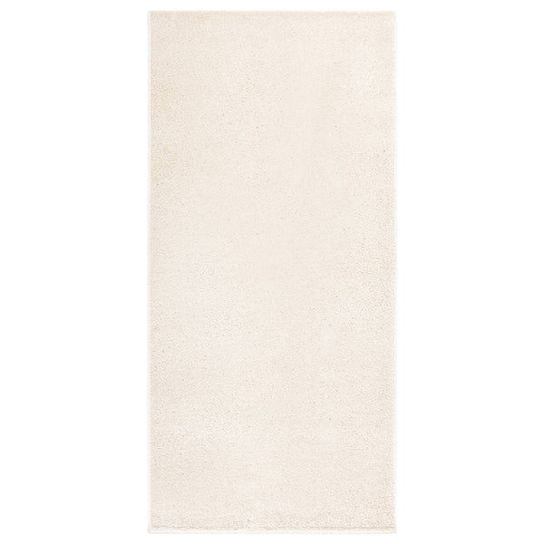 Pehmeänukkainen matto liukumaton 115x170 cm beige