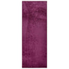 Pehmeänukkainen matto liukumaton 67x180 cm purppura