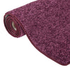 Pehmeänukkainen matto liukumaton 67x180 cm purppura