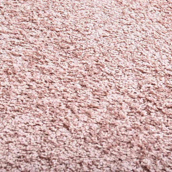 Pehmeänukkainen matto liukumaton 115x170 cm pinkki