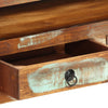 TV-taso monivärinen 110x30x40 cm täysi kierrätyspuu