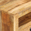 TV-taso 110x30x40 cm täysi mangopuu