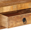 TV-taso 110x30x40 cm täysi mangopuu