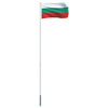 Bulgarian lippu ja tanko alumiini 4 m