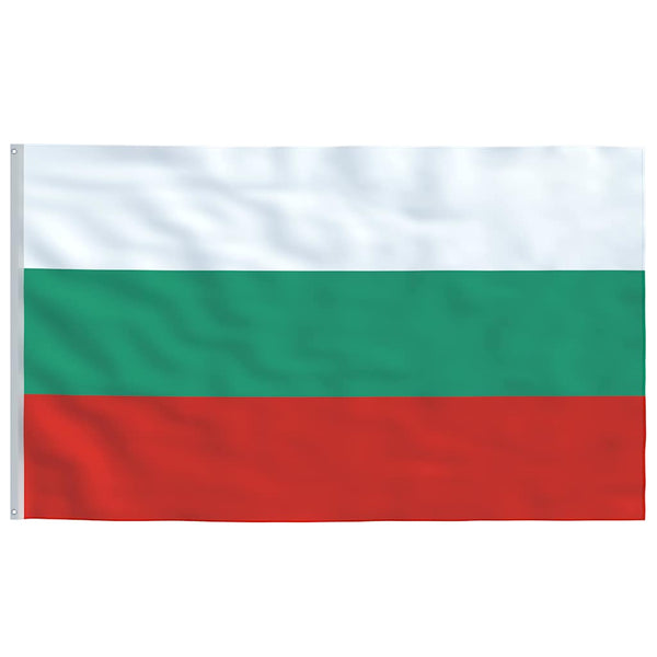 Bulgarian lippu ja tanko alumiini 4 m
