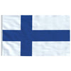 Suomen lippu ja tanko alumiini 4 m