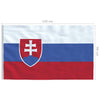 Slovakian lippu ja tanko alumiini 4 m