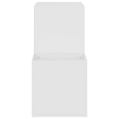 Valkoinen eteisen kenkäkaappi Araceli 105x35,5x70cm (puinen)