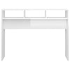 Valkoinen konsolipöytä Barati 105x30x80cm (korkeakiilto, puinen)