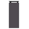 Konsolipöytä harmaa 80x30x80 cm lastulevy