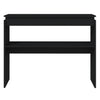 Musta konsolipöytä Deleni 102x30x80cm (puinen)