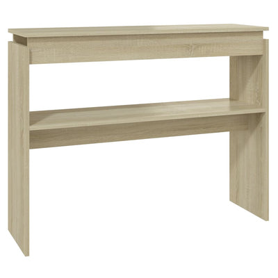 Konsolipöytä Sonoma-tammi 102x30x80 cm tekninen puu