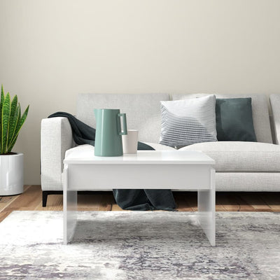 Valkoinen sohvapöytä Auror 68x50x38cm (puinen)