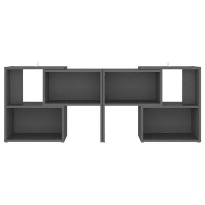 TV-taso harmaa 104x30x52 cm tekninen puu