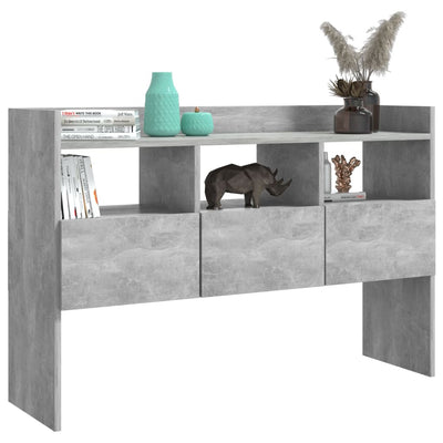 Senkki betoninharmaa 105x30x70 cm tekninen puu