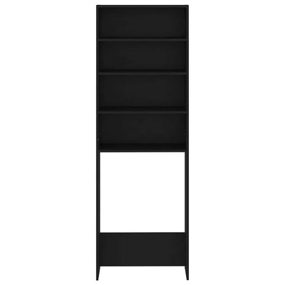 Musta pesukonekaappi Saco 64x24x190cm