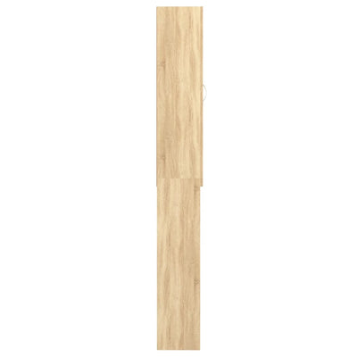Pesukonekaappi Sonoma-tammi 64x25,5x190 cm