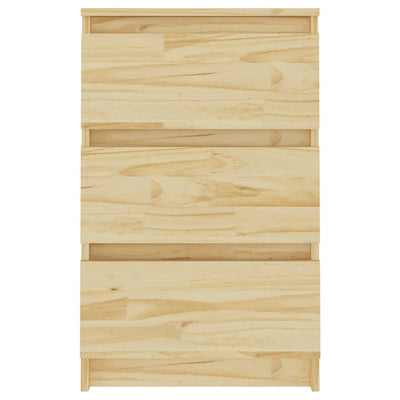 Yöpöytä 40x29,5x64 täysi mänty