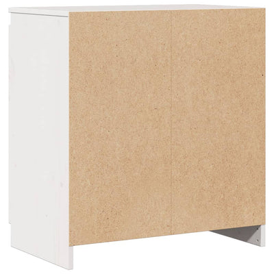 Valkoinen senkki Lubia 60x36x65cm (mänty)