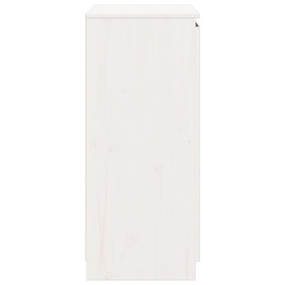 Valkoinen senkki Horezu 60x36x84cm (mänty)