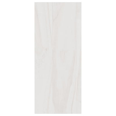 Kirjahylly valkoinen 40x30x71,5 cm täysi mänty