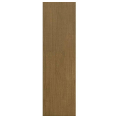 Kirjahylly/tilanjakaja hunajanruskea 40x30x103,5 cm täysi mänty