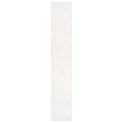 Kirjahylly/tilanjakaja valkoinen 80x30x167,4 cm täysi mänty