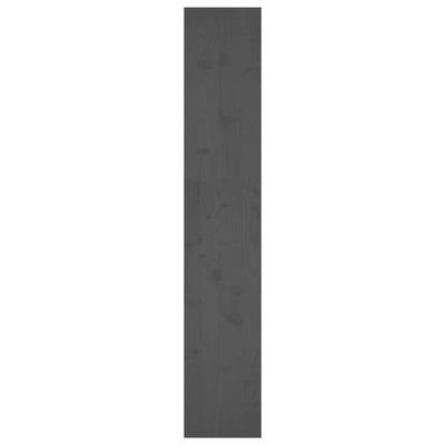 Kirjahylly/tilanjakaja harmaa 80x30x167,4 cm täysi mänty