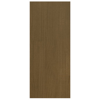 Kirjahylly/tilanjakaja hunajanruskea 100x30x71,5 cm täysi mänty
