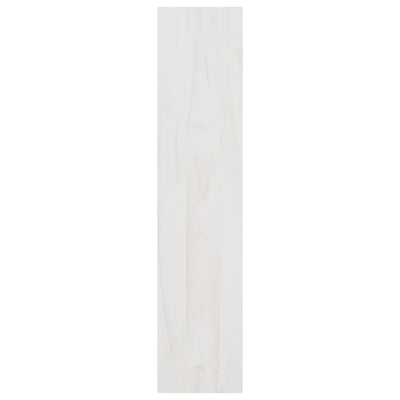 Kirjahylly/tilanjakaja valkoinen 100x30x135,5 cm täysi mänty