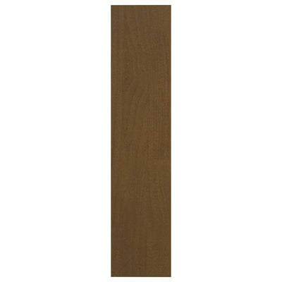 Kirjahylly/tilanjakaja hunajanruskea 100x30x135,5cm täysi mänty