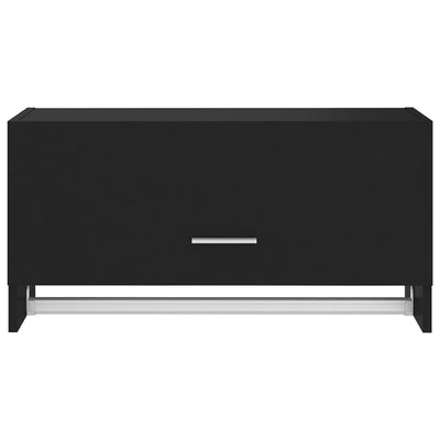 Musta vaatekaappi Alyna 70x32,5x35cm (puinen)