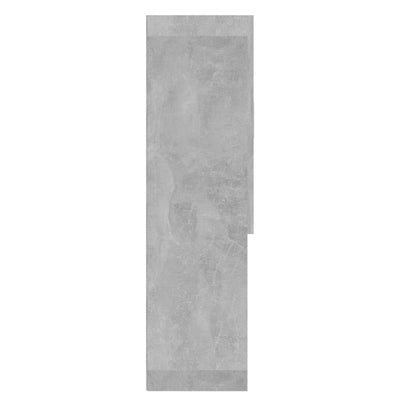 Pesukonekaappi betoninharmaa 70,5x25,5x90 cm