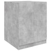 Pesukonekaappi betoninharmaa 71x71,5x91,5 cm