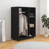 Musta vaatekaappi Mouhammad 80x40x110cm (puinen)
