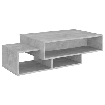Sohvapöytä betoninharmaa 105x55x32 cm tekninen puu