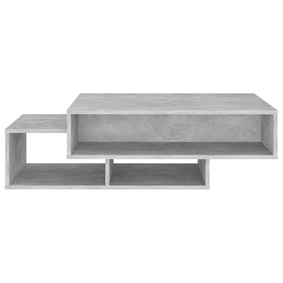 Sohvapöytä betoninharmaa 105x55x32 cm tekninen puu