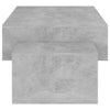 Sohvapöytä betoninharmaa 105x55x32 cm tekninen puu