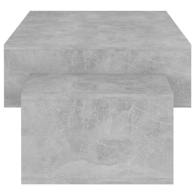 Sohvapöytä betoninharmaa 105x55x32 cm tekninen puu