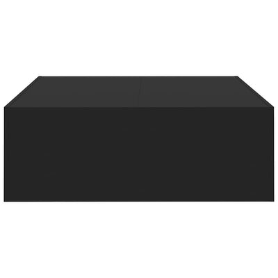 Musta sohvapöytä Vecentiu 100x100x35cm (lastulevy)