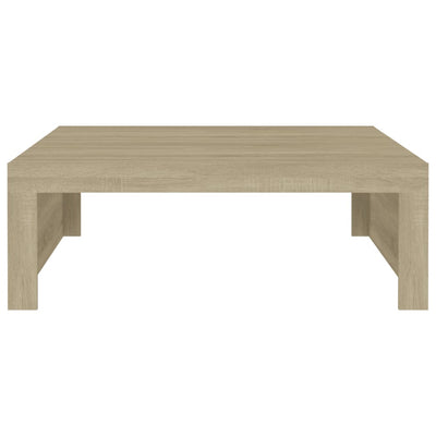 Sohvapöytä Sonoma-tammi 100x100x35 cm lastulevy