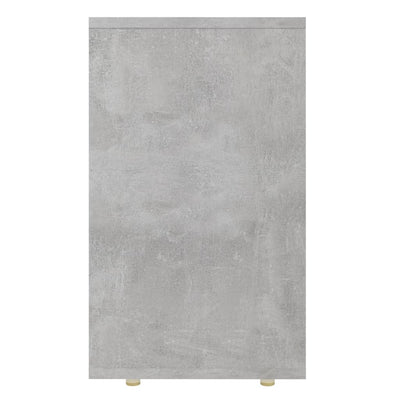 Betoninharmaa sarjapöydät Alberto (3 kpl lastulevy)