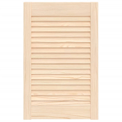 Kaapin ovi säleikkömuotoilu 61,5x39,4 cm täysi mänty