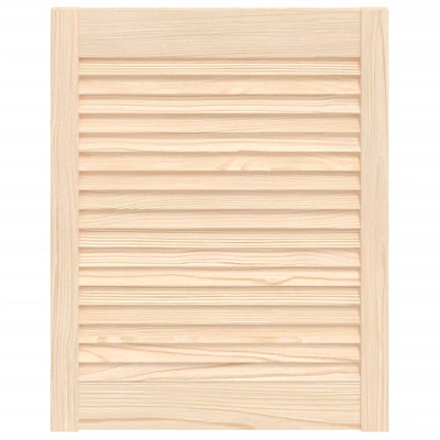 Kaapin ovi säleikkömuotoilu 61,5x49,4 cm täysi mänty