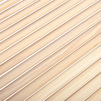 Kaapin ovet säleikkömuotoilu 2 kpl 99,3x39,4 cm täysi mänty