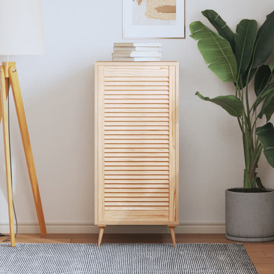 Kaapin ovi säleikkömuotoilu 99,3x49,4 cm täysi mänty